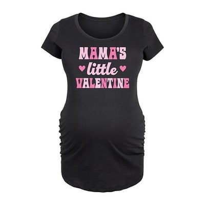 Kohl's Maternity Mama's Little Valentine Graphic Tee