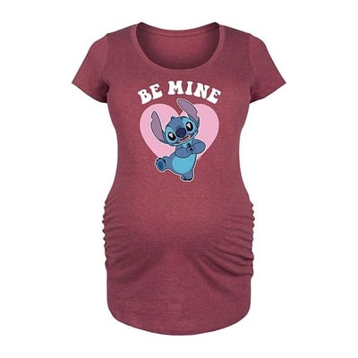 Kohl's Disney's Lilo & Stitch Maternity Be Mine Graphic Tee