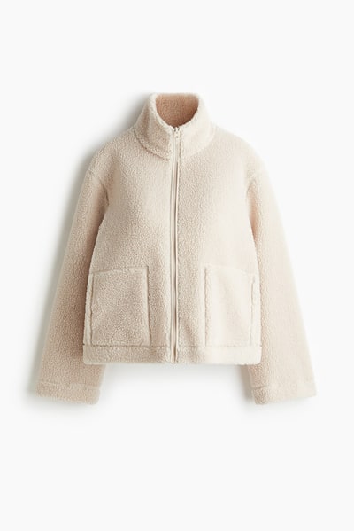 H&M MAMA Teddy Fleece Jacket