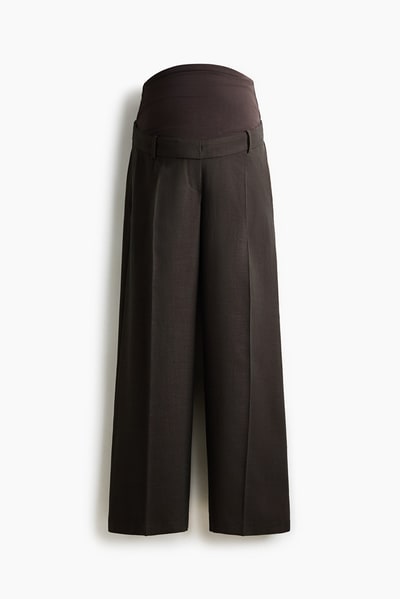 H&M MAMA Wide-Leg Dress Pants