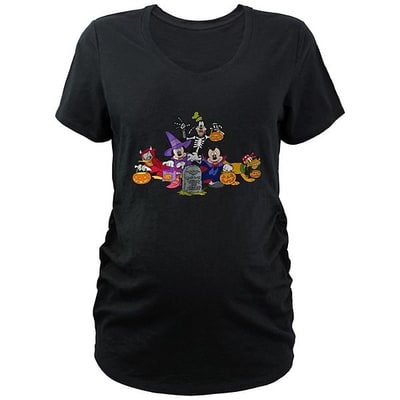 Kohl's Disney's Mickey Mouse And Friends In Halloween Costumes Maternity Graphic Tee