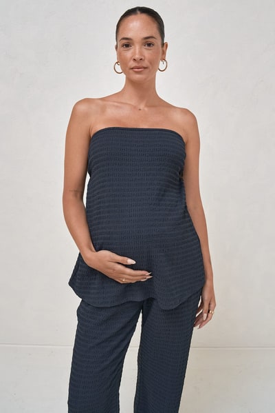 Bae the Label Mood  Shift Strapless Top - Slate