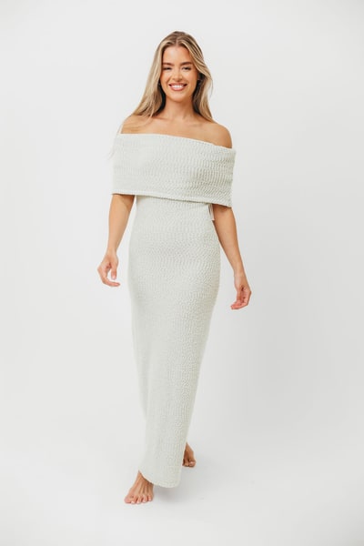 Worth Collective Brit Maxi Dress in Seafoam - Bump Friendly