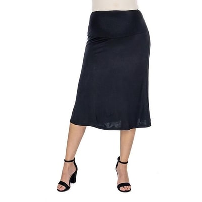Kohl's Maternity 24Seven Comfort Apparel A-Line Elastic Waist Skirt