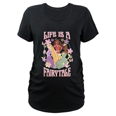 Kohl's Disney Princess Rapunzel, Moana & Tiana Life Is A Fairytale Maternity Graphic Tee