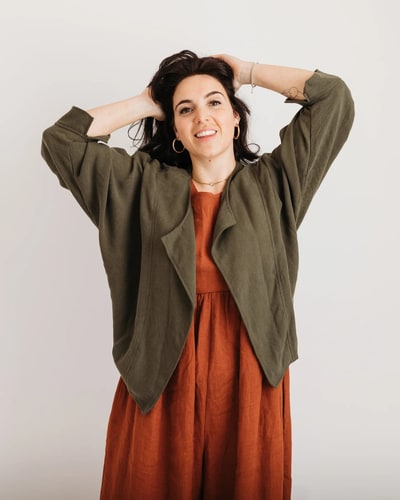 For The Creators The Stella Jacket - Khaki Green