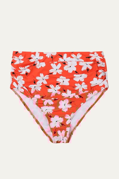 Summer Mae Floral High Waist Maternity Bikini Bottom