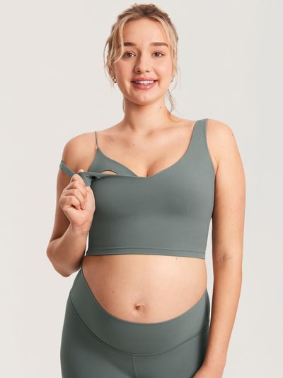 Momanda Natrelax® Nursing Crop Tank Top