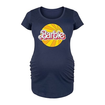 Kohl's Maternity Barbie® Sunburst Logo Graphic Tee