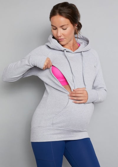 For The Creators Breastfeeding, Nursing & Maternity Hoodie - Soft Grey