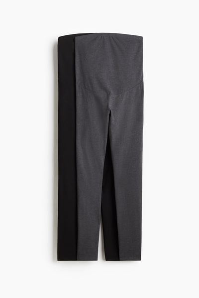 H&M MAMA 2-pack Jersey Leggings