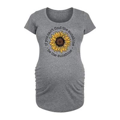 Kohl's Maternity Be The Sunshine Graphic Tee