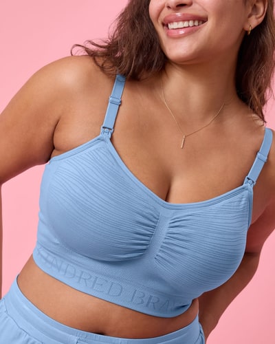 Kindred Bravely Sublime® Hands-Free Pumping & Nursing Bra | Vintage Blue