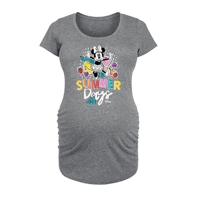 Kohl's Disney's Minnie Mouse Maternity Summer Days Graphic Tee
