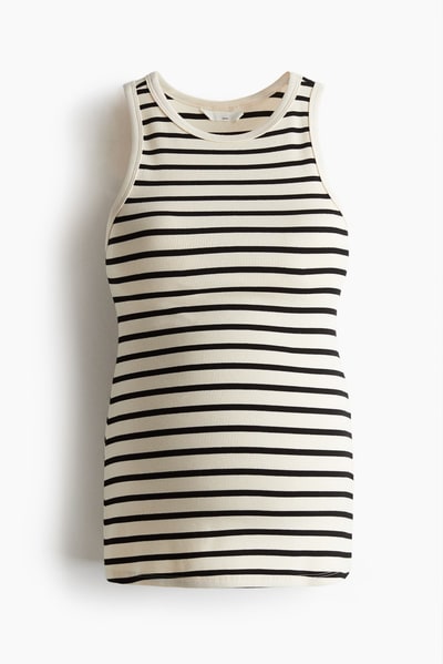 H&M MAMA Ribbed Tank Top