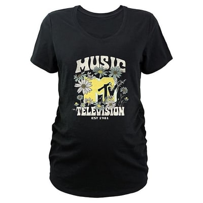 Kohl's Maternity MTV Springtime Logo Graphic Tee