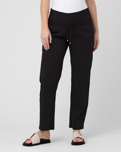 Ripe Maternity Philly Cotton Pant Black