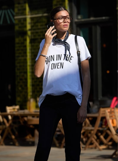 Isabella Oliver Viola Organic Cotton Maternity Tee