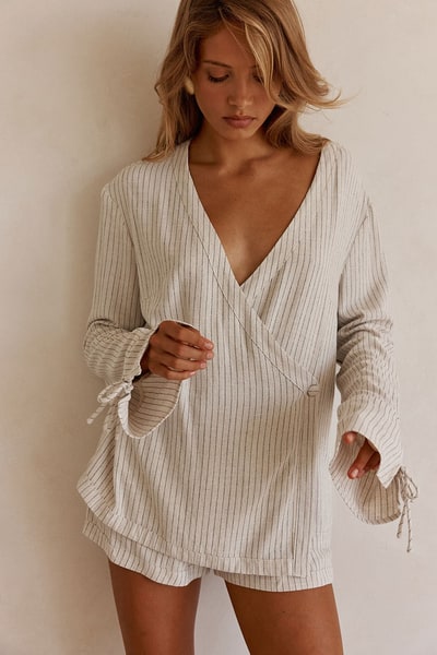 SABO Lyla Wrap Top