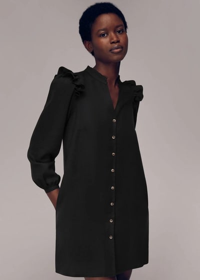 For The Creators Katie Button Through Dress