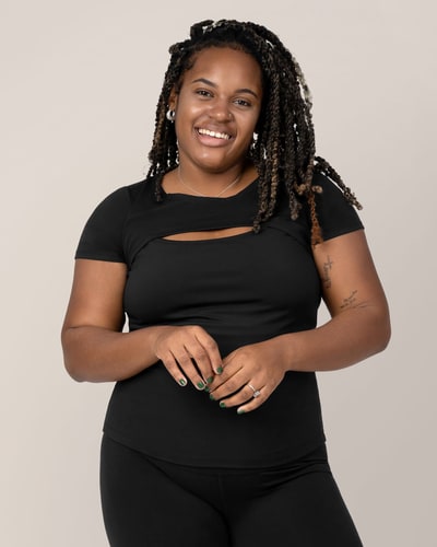 Kindred Bravely Luna Active Cut Out Nursing Top