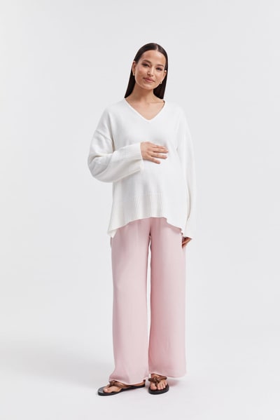 Legoe Heritage Holiday Rayon Pant V3 (Pale Pink) - FINAL SALE