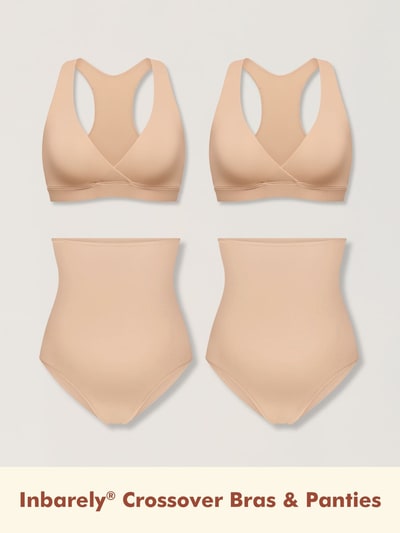 Momanda Inbarely® Racerback Nursing Bra & Panties