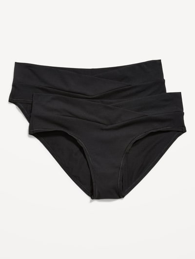 Old Navy Maternity Low-Rise Bikini Underwear 2-Pack