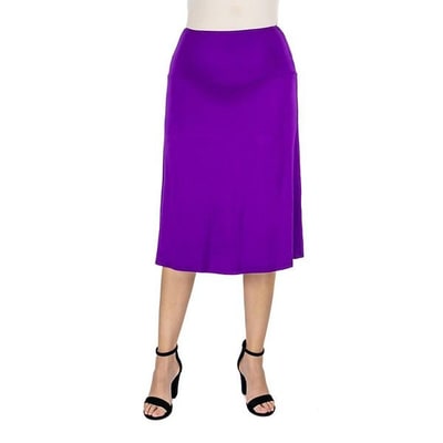 Kohl's Maternity 24Seven Comfort Apparel A-Line Elastic Waist Skirt