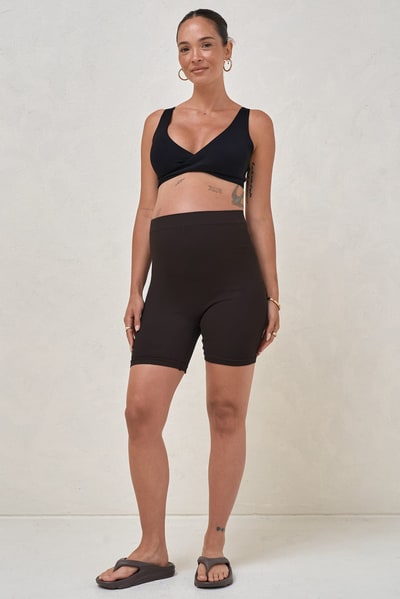Bae the Label The Movement Bike Short - Chocolate