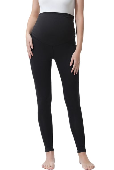 Kimi + Kai Kimi + Kai Maternity "Fey" Daily Essential Leggings (28" Inseam)