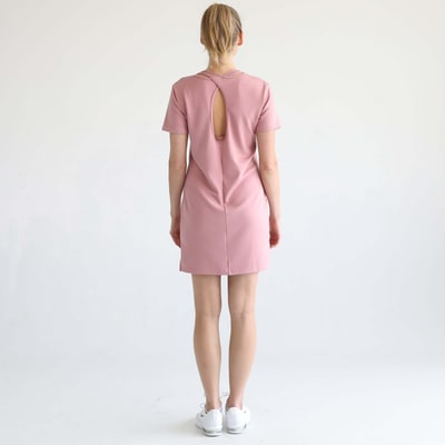 Milk & Baby Isla Nursing T-Shirt Dress  | Toasted Mauve