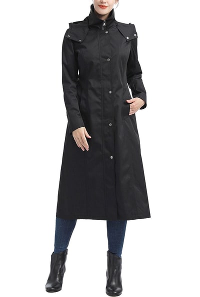 Kimi + Kai Kimi + Kai Women's "Brooke" Waterproof Hooded Long Coat