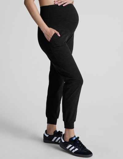 Beyond Yoga Spacedye Beyond the Bump Maternity Midi Jogger