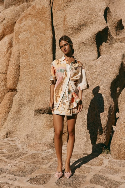 SABO La Dolce Vita Top - Fiorire Rosa