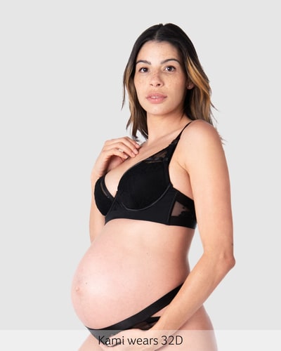 Hotmilk Lingerie Goddess Plunge Lace Nursing Bra