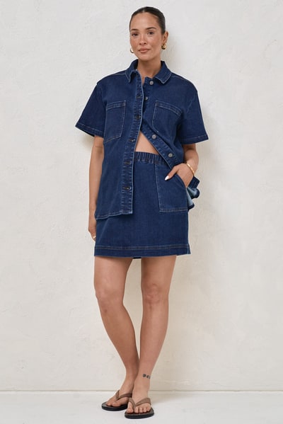 Bae the Label Daybreak Short Sleeve Shirt