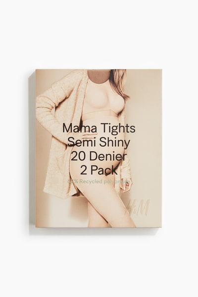 H&M MAMA 2-Pack Tights 20 Denier