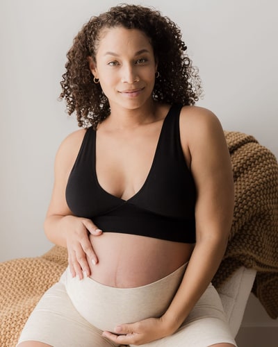 Storq Sublime® Bamboo Maternity & Nursing Plunge Bra
