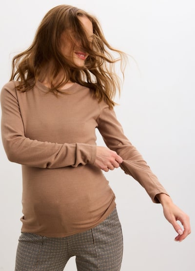 HATCH The Softsculpt Knit Long Sleeve Tee